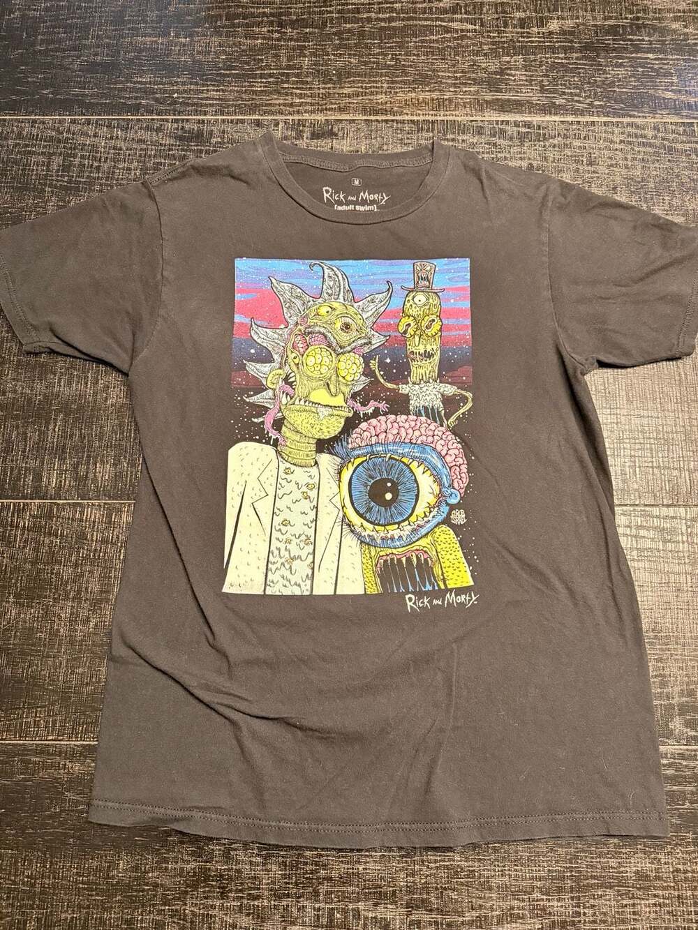 Rick and Morty Adult Swim Graphic T-Shirt Medium